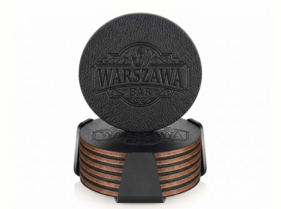 Podkładki zamszowe detal 1